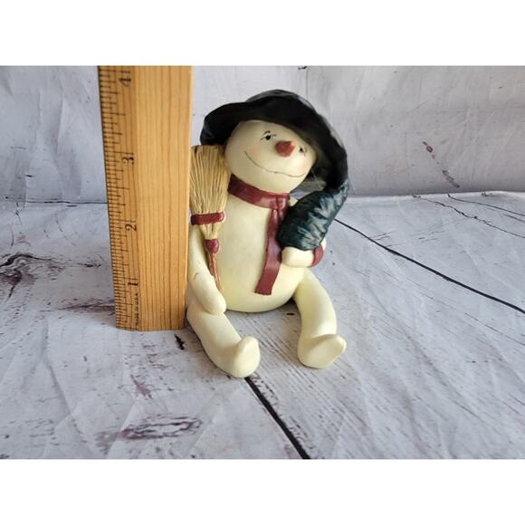 1999 Bethany Lowe Mittens & Mufflers Snowman Figurine LE/Signed 1050/3000 READ - Picture 8 of 9